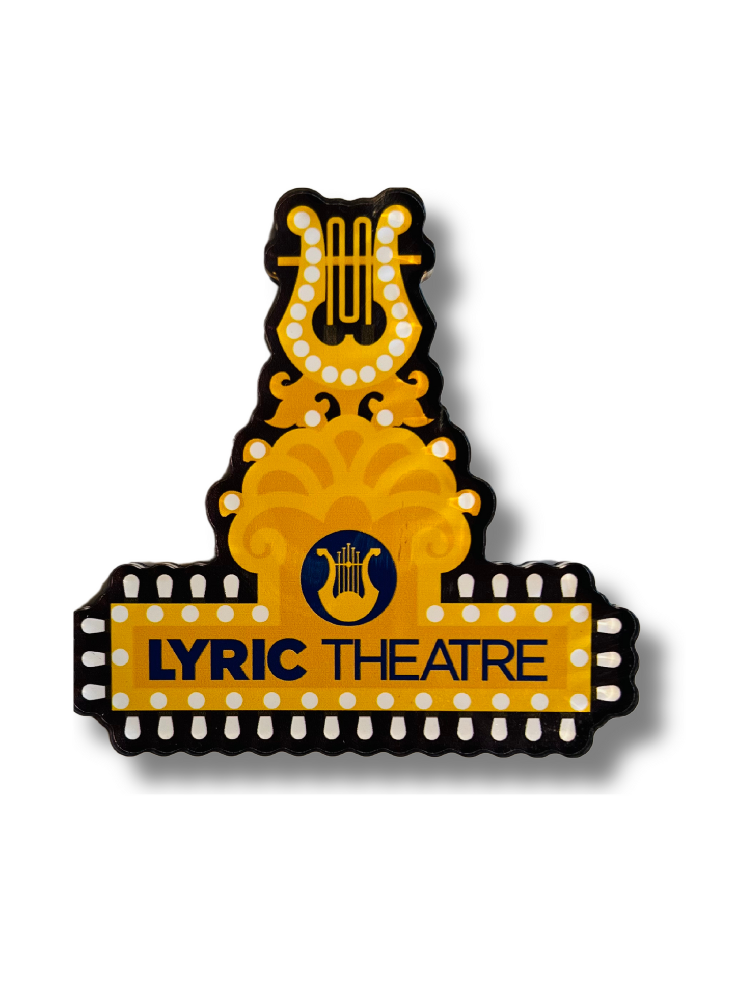 Lyric Marquee Acrylic Magnet