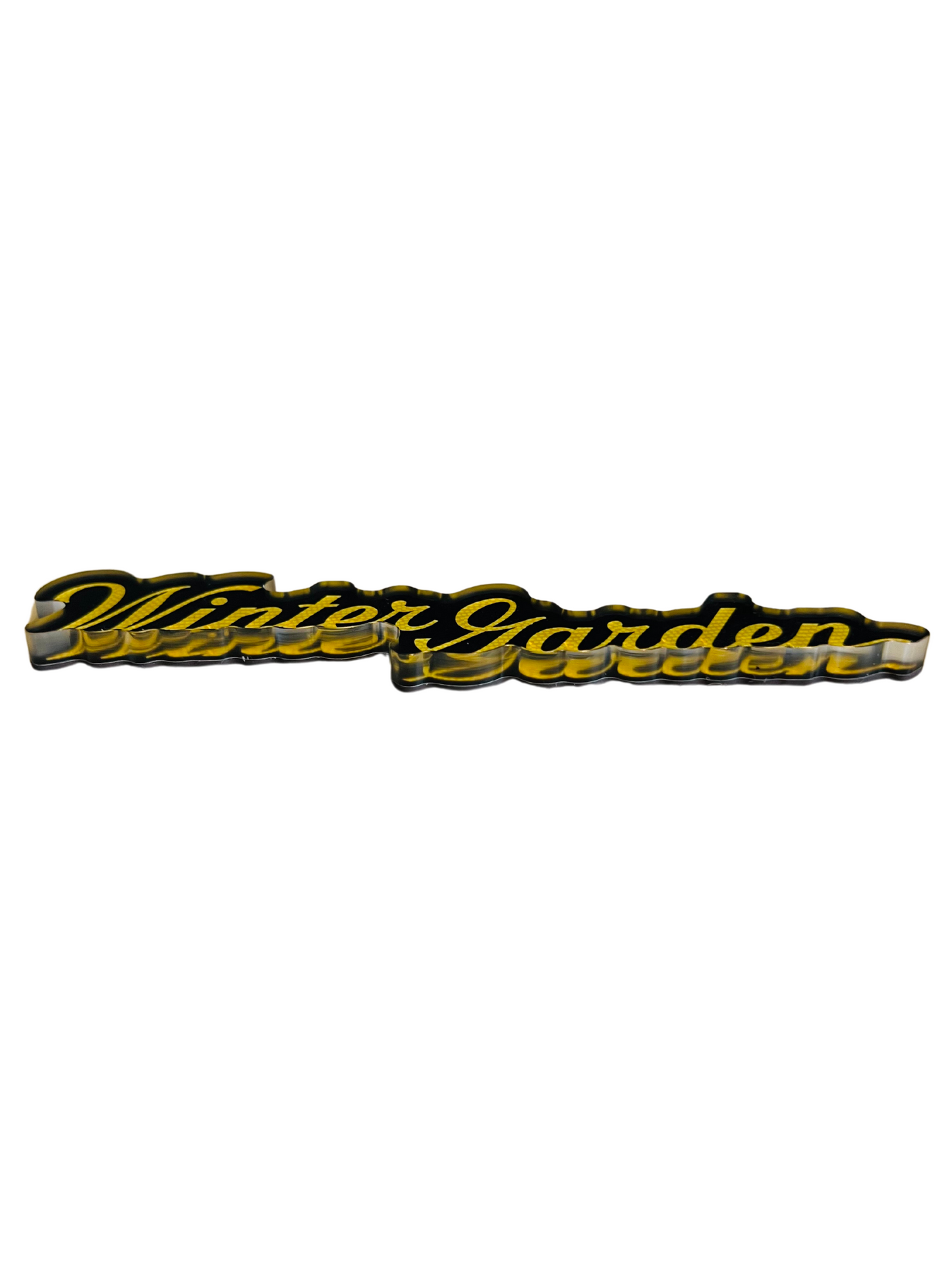 Winter Garden Marquee Acrylic Magnet
