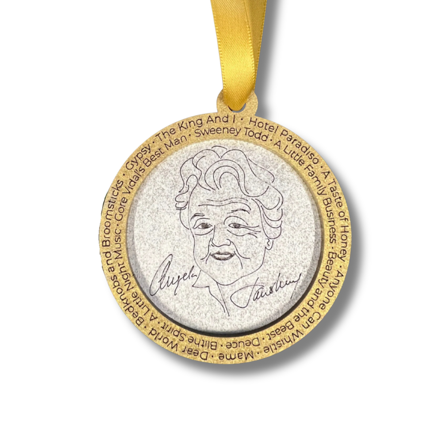 Angela Lansbury "Dim The Lights" Collection Ornament (2022 Collection)