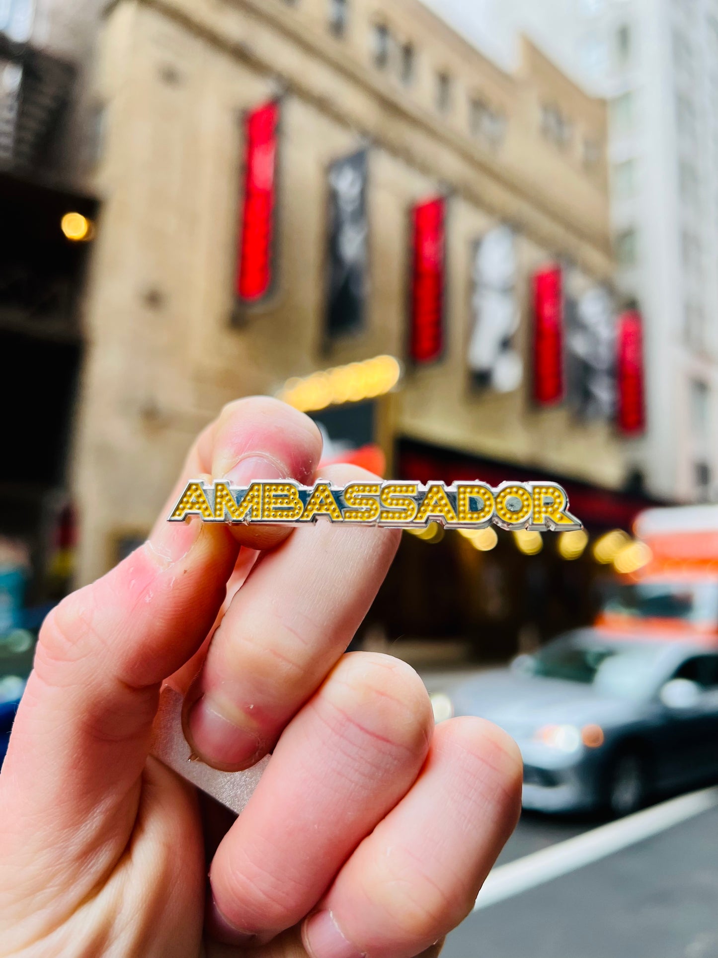 Ambassador Marquee Enamel Pin