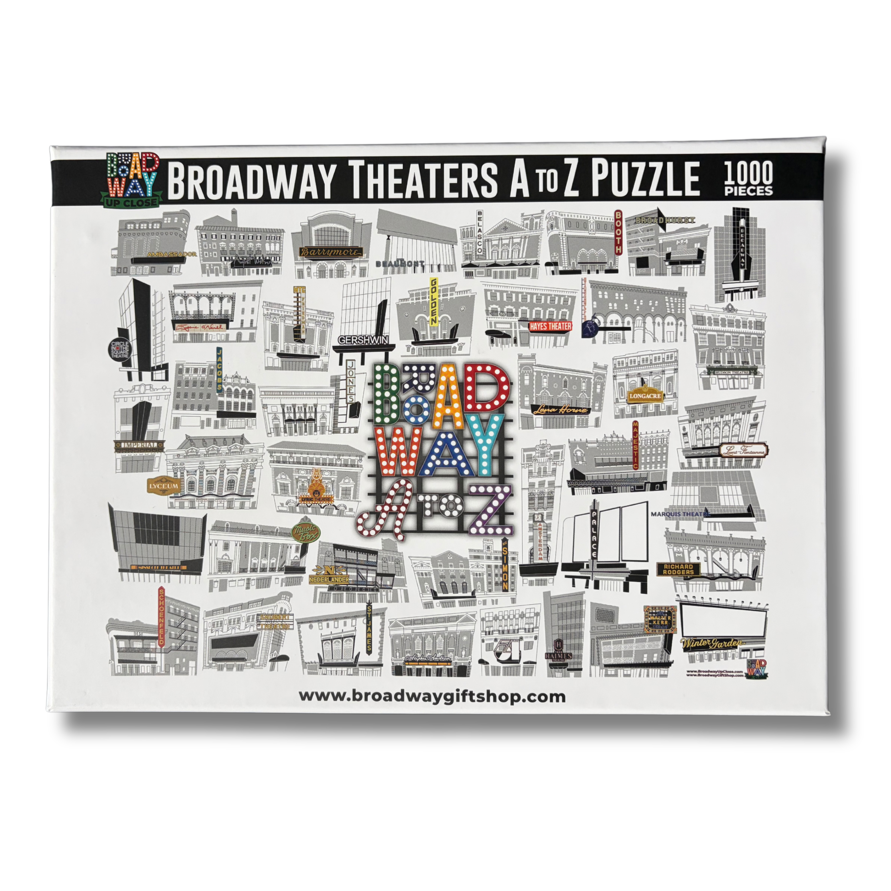 Broadway Theaters A to Z Puzzle – Broadway Up Close