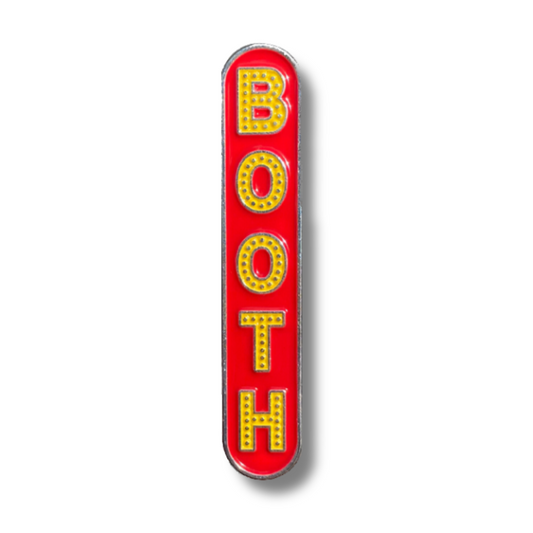 Booth Marquee Enamel Pin