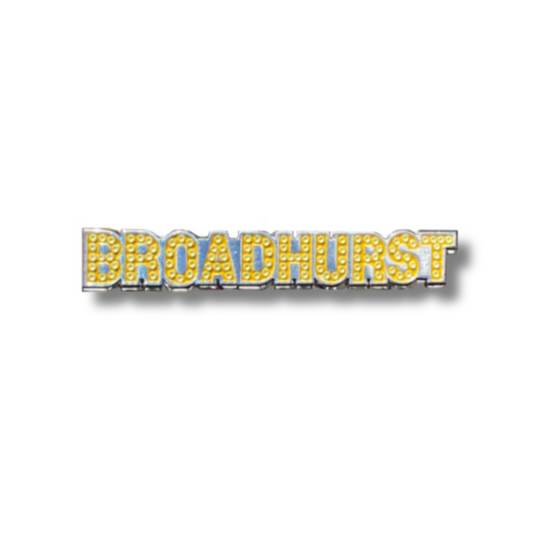 Broadhurst Marquee Enamel Pin