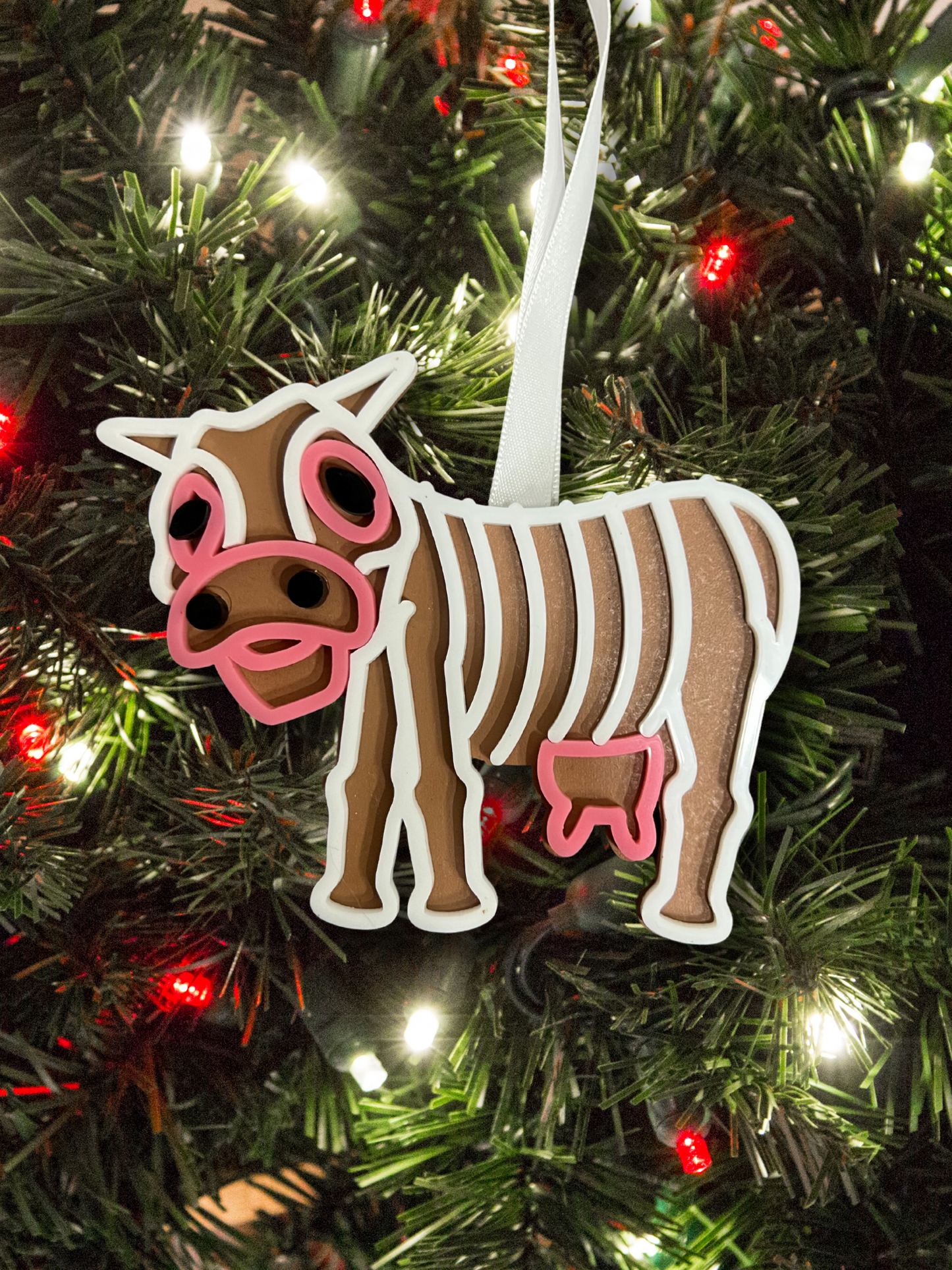 Gingerbread Sad Cow Ornament (2023 Collection)