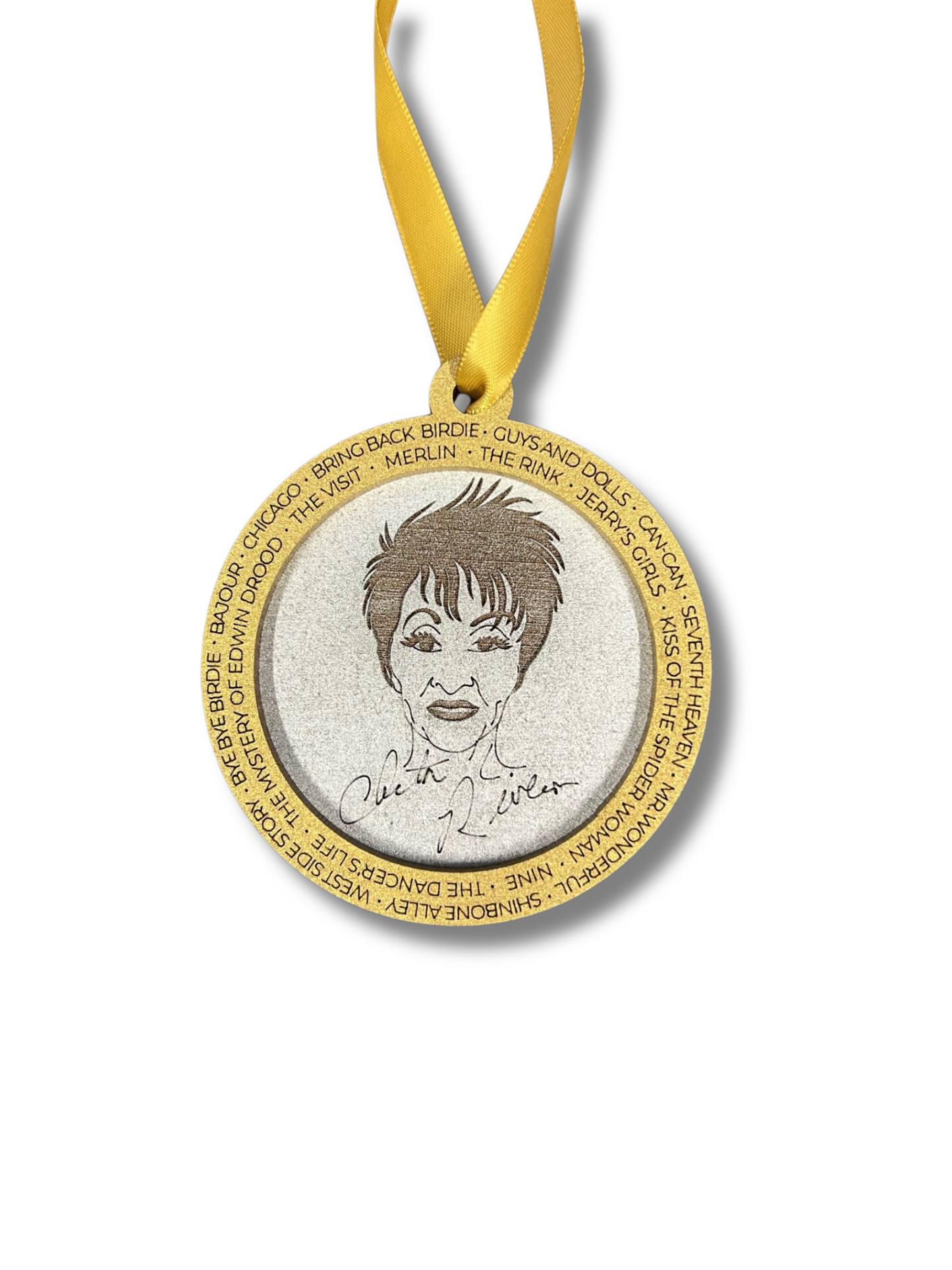 Chita Rivera "Dim The Lights" Collection Ornament (2024 Collection)