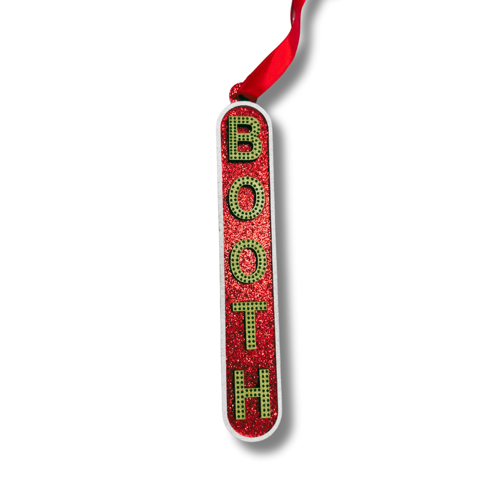 Booth Marquee Ornament (2025 Collection)