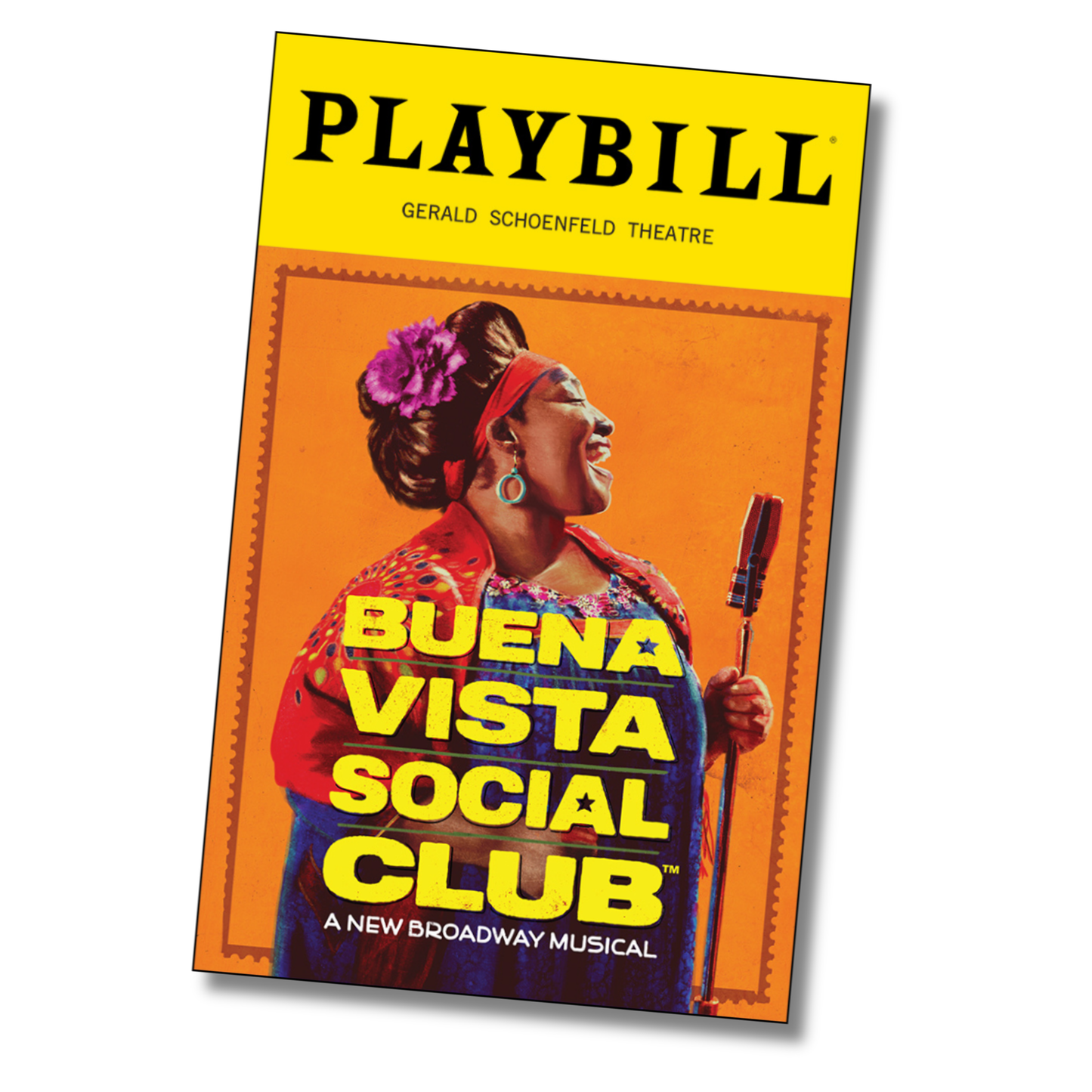 Buena Vista Social Club Playbill Sticker