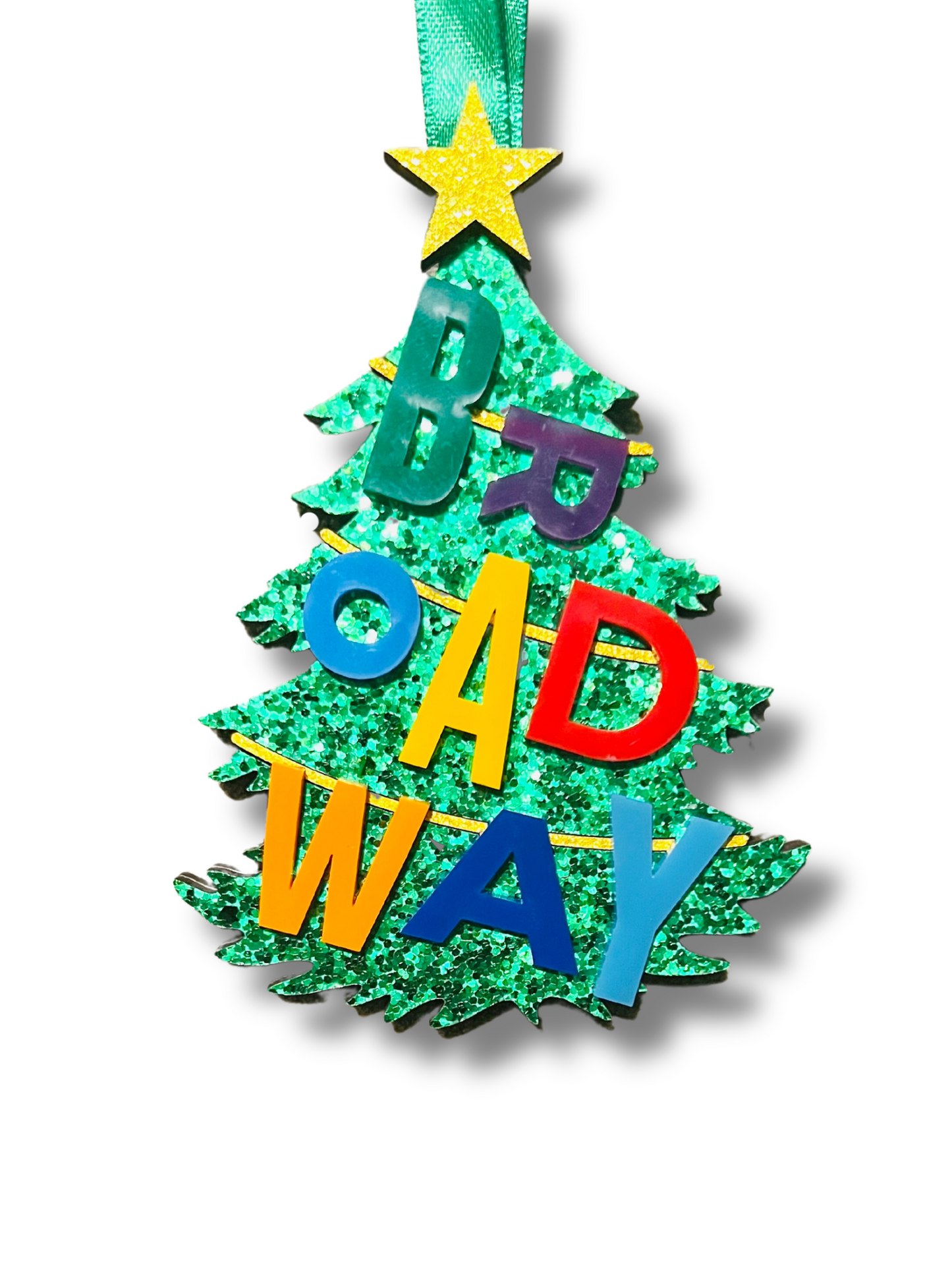 Christmas Tree Broadway Ornament