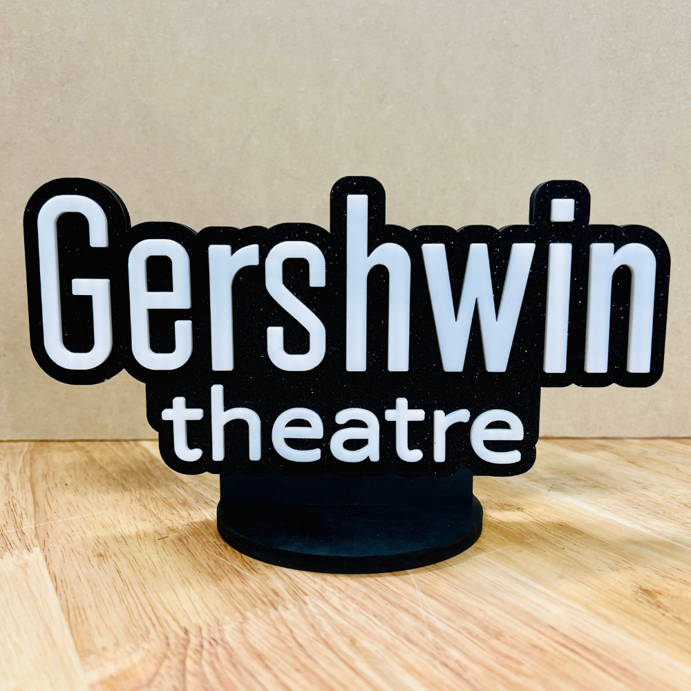 Gershwin Marquee Shelf Art