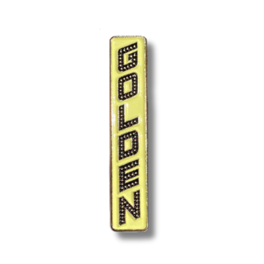 John Golden Marquee Enamel Pin