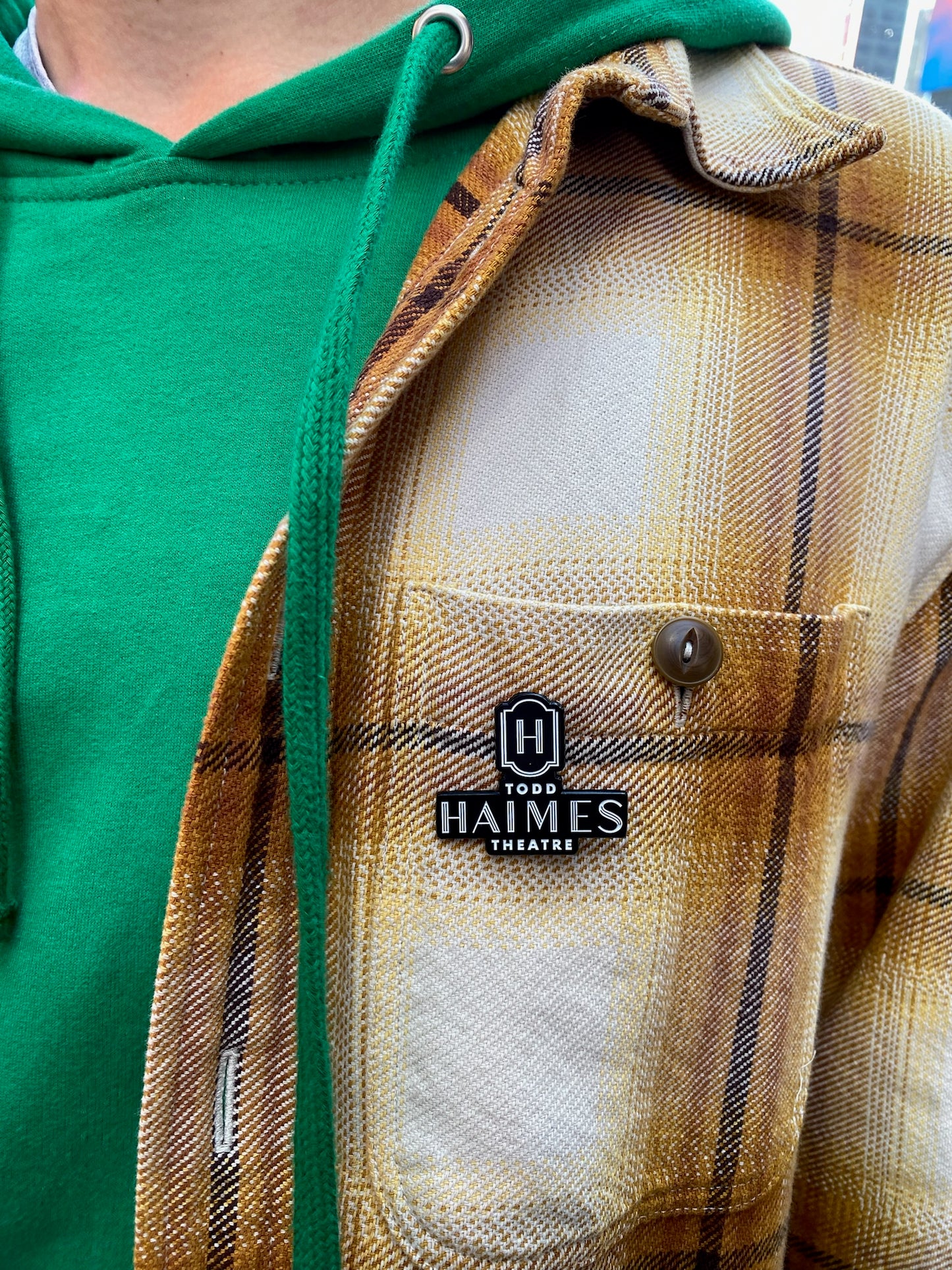 Todd Haimes Marquee Enamel Pin