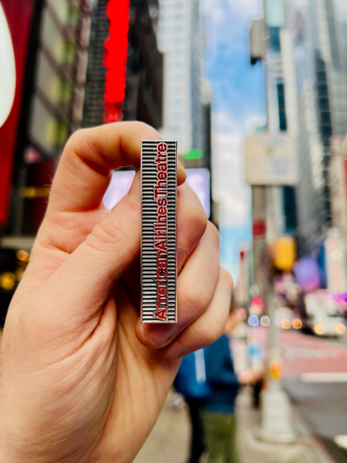 American Airlines Marquee Enamel Pin