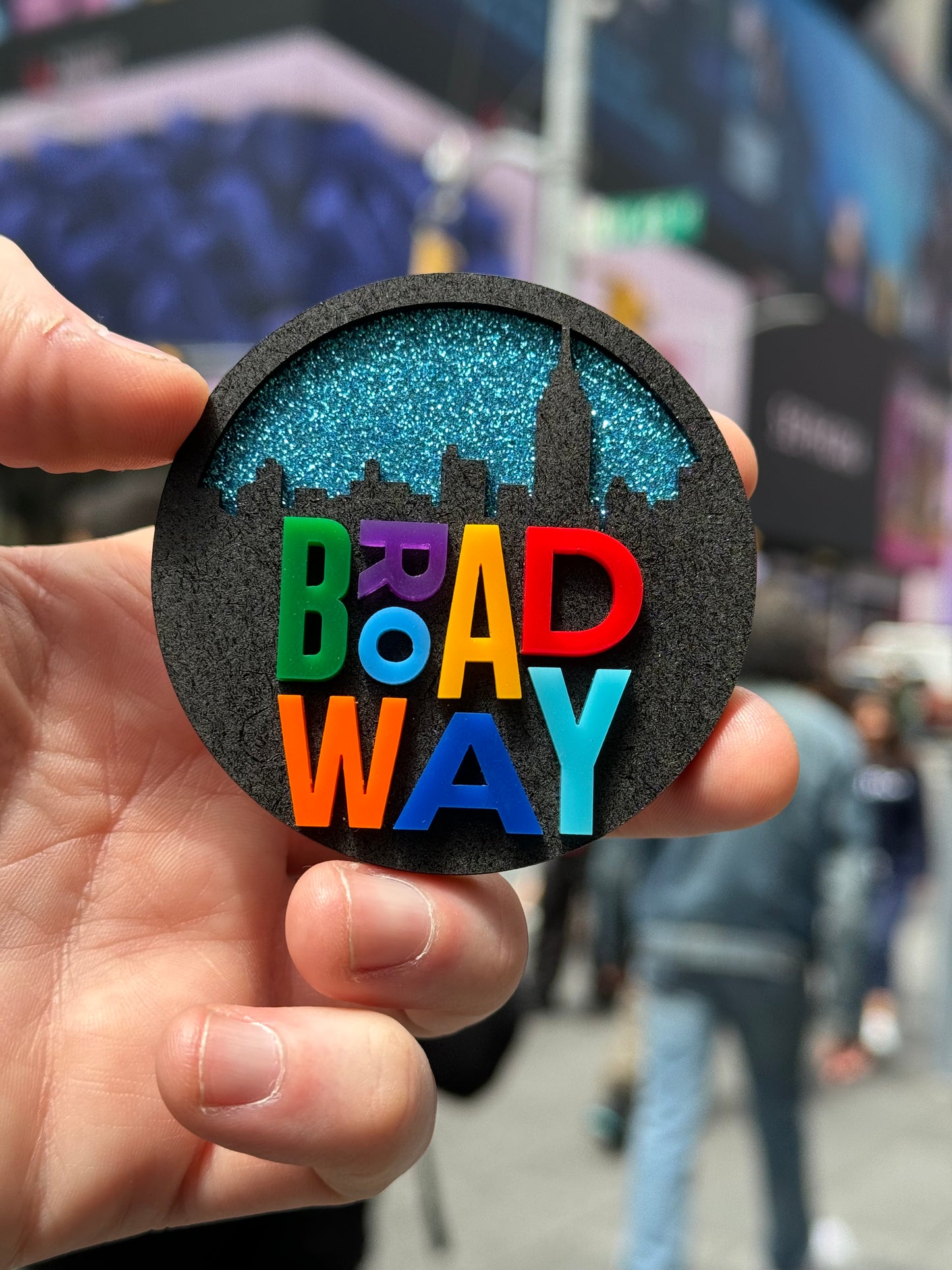 Skyline Broadway Magnet