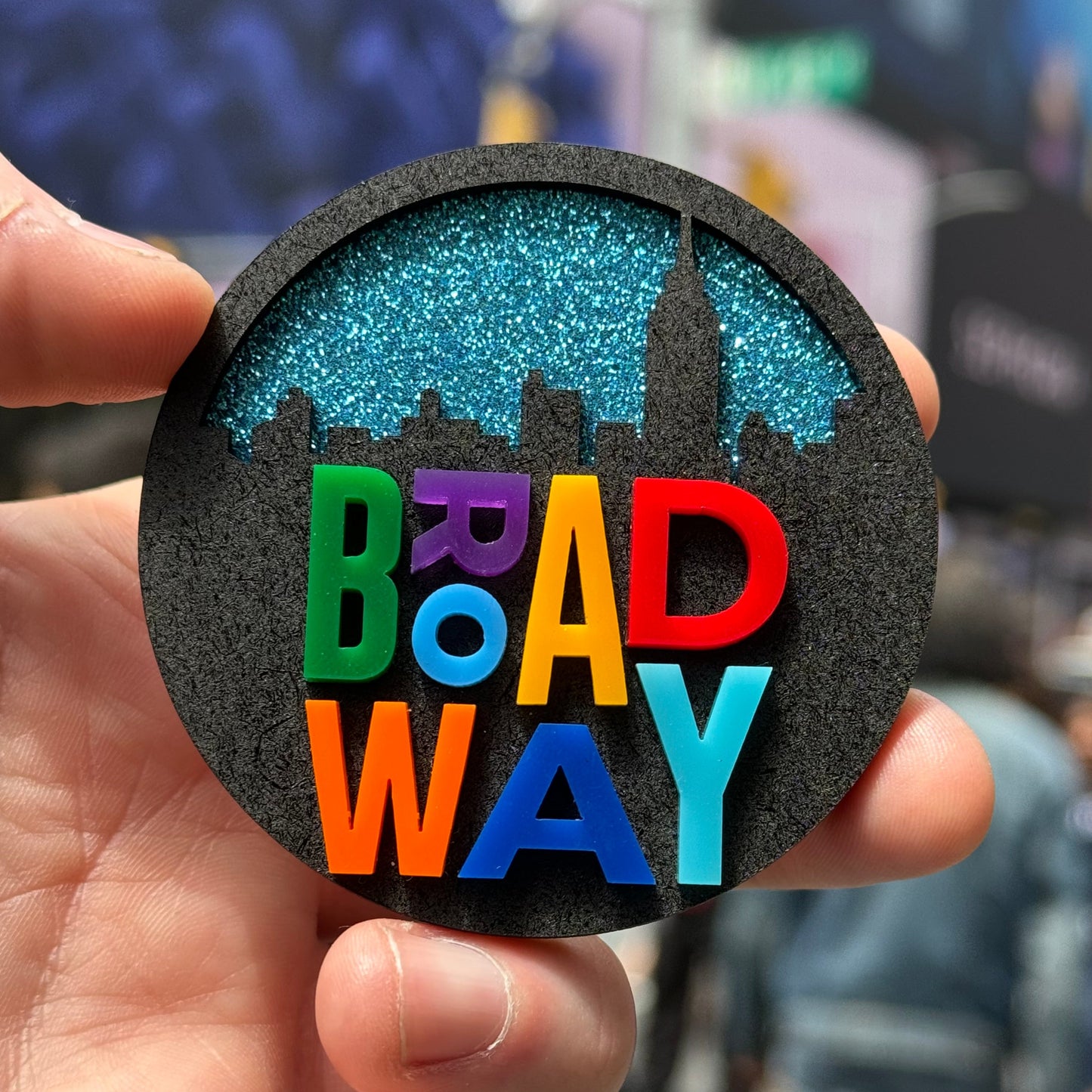 Skyline Broadway Magnet
