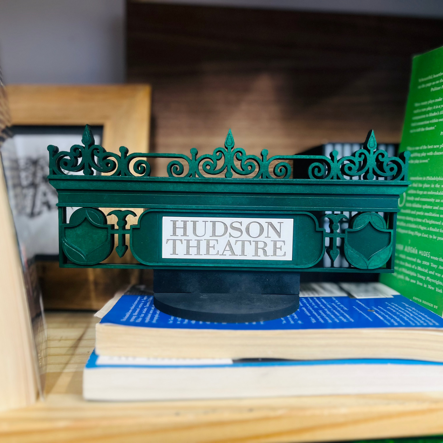 Hudson Marquee Shelf Art