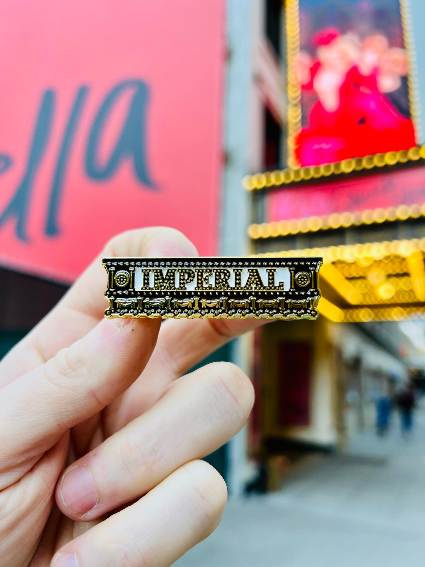 Imperial Marquee Enamel Pin