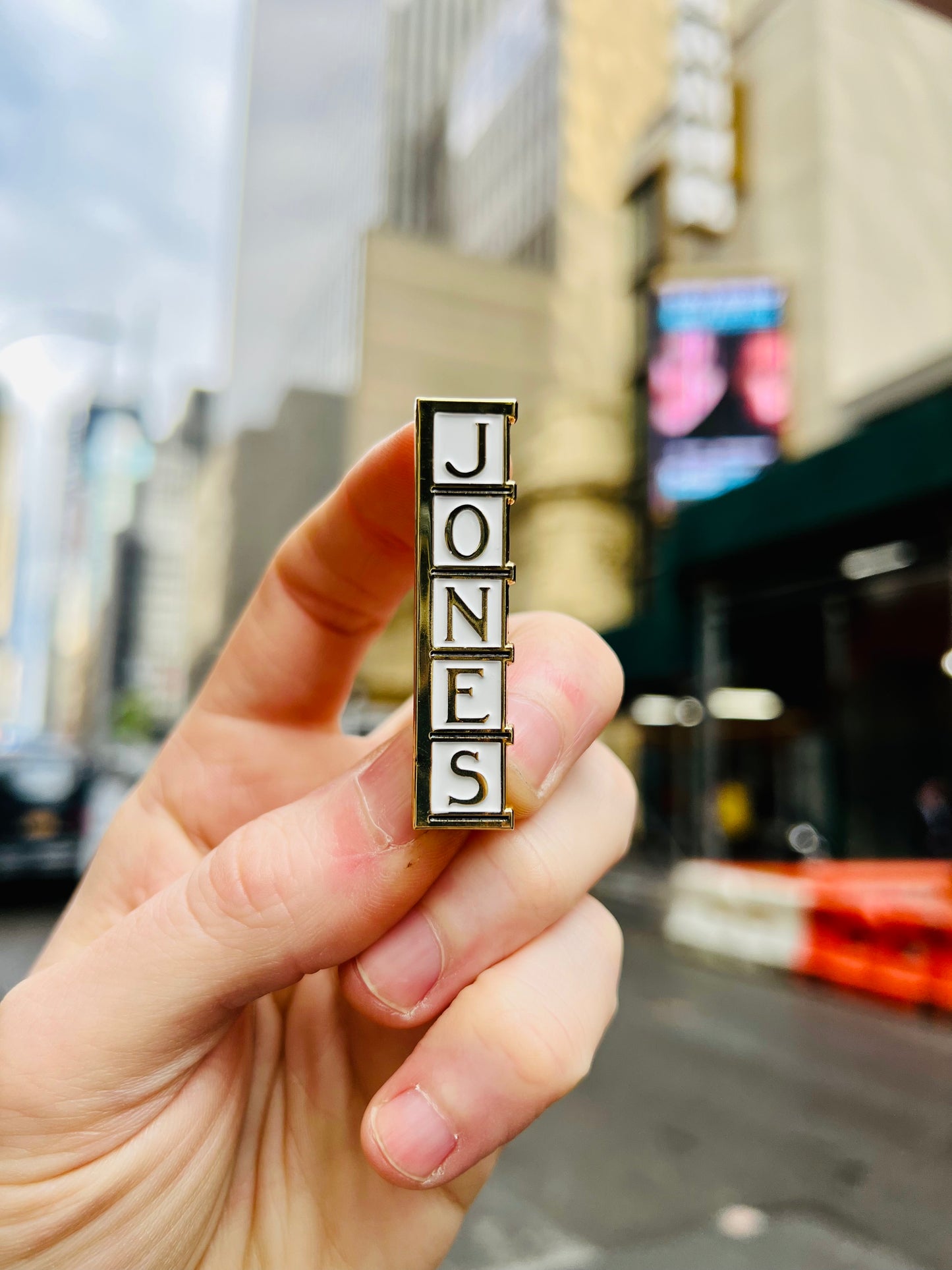 James Earl Jones Marquee Enamel Pin