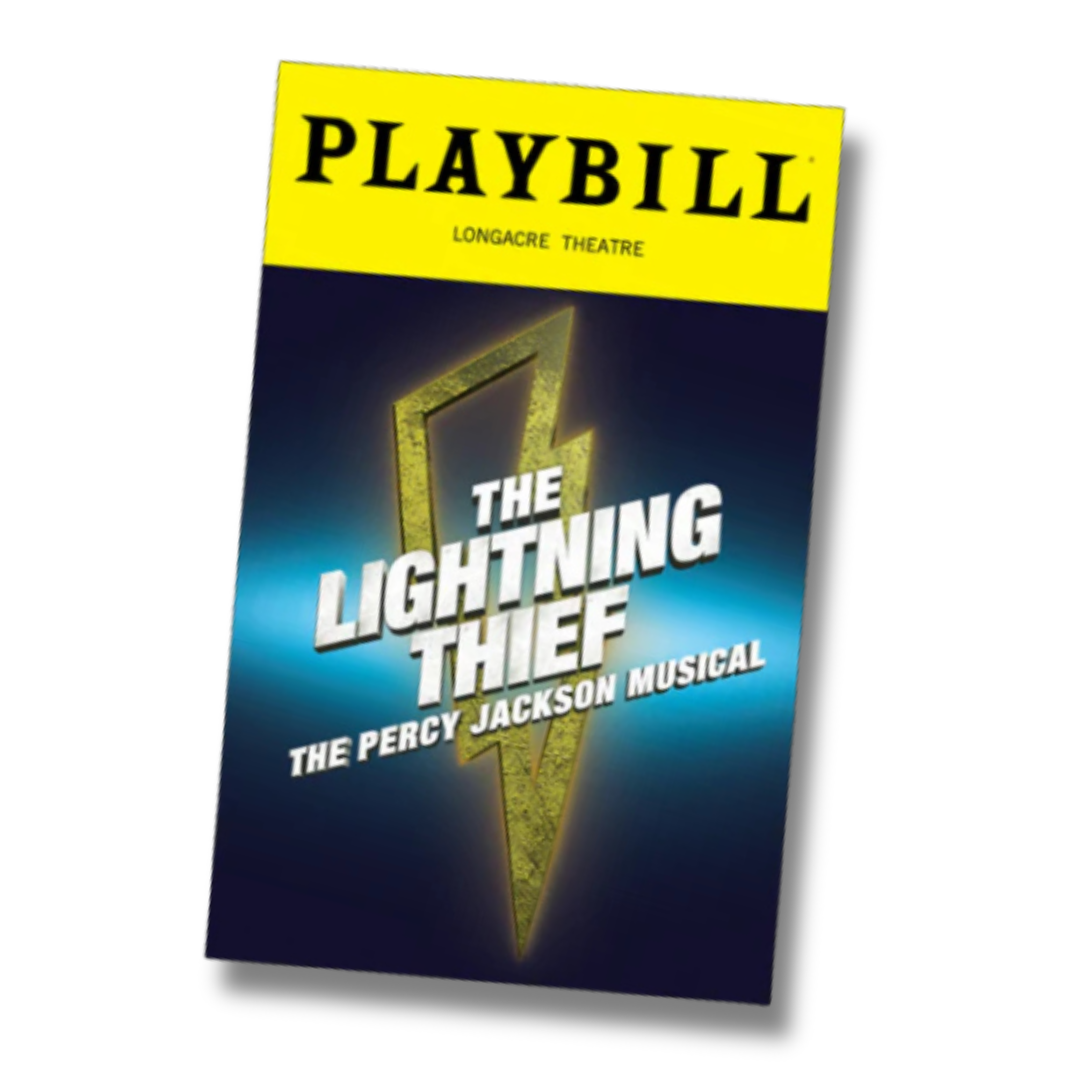 The Lightning Thief Playbill Sticker – Broadway Up Close