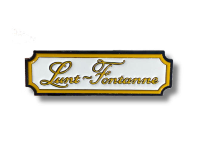 Lunt-Fontanne Marquee Enamel Pin