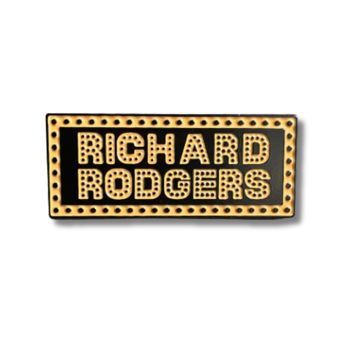 Richard Rodgers Marquee Enamel Pin