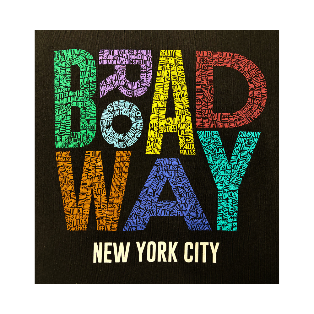 Iconic Broadway Shows T-Shirt