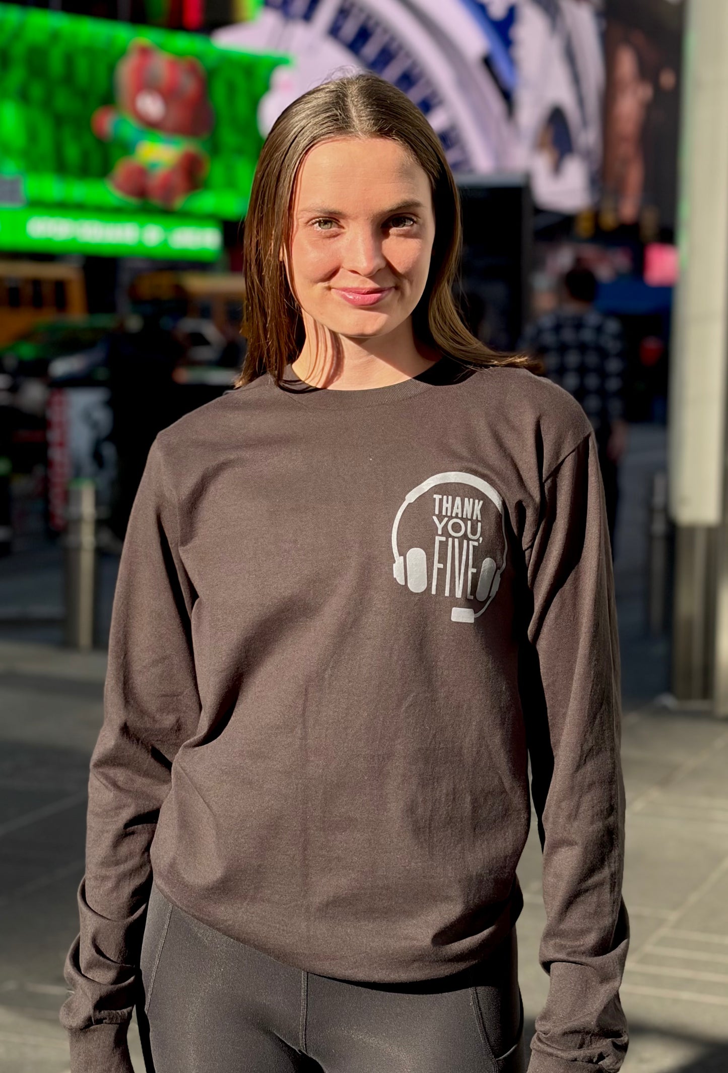 Thank You, Five Long Sleeve Shirt