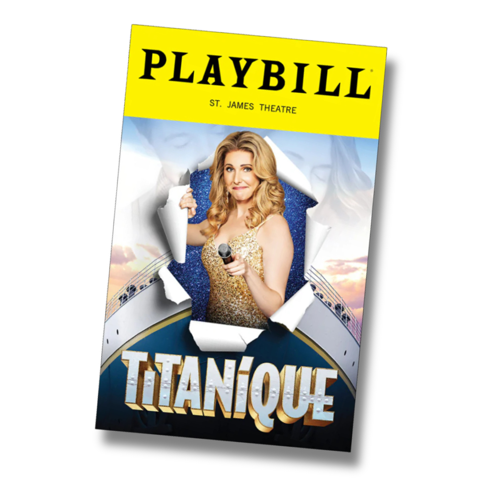 Titanique Playbill Sticker