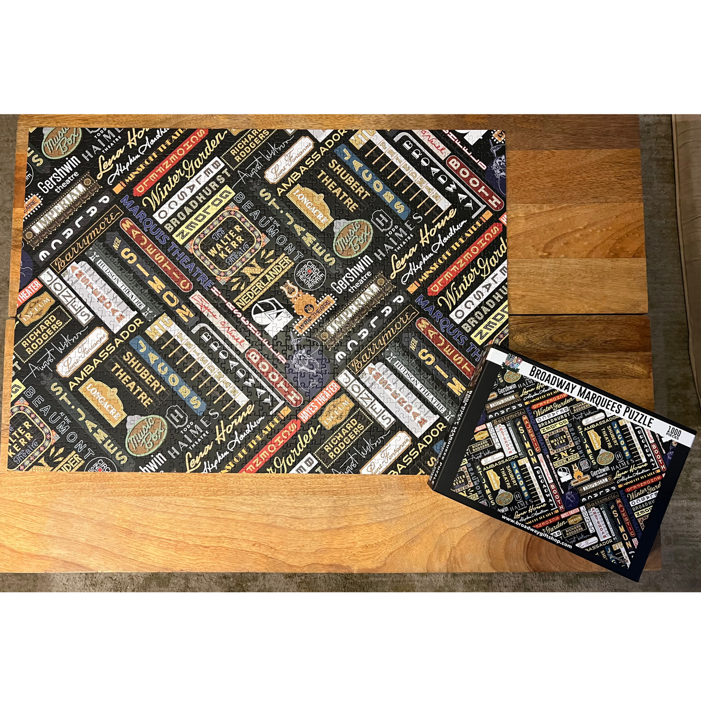 Broadway Marquees Puzzle