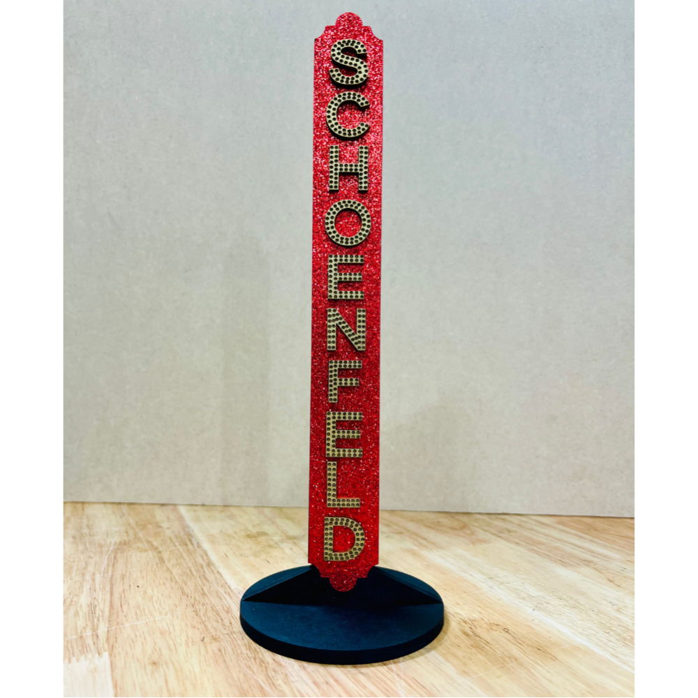 Gerald Schoenfeld Marquee Shelf Art