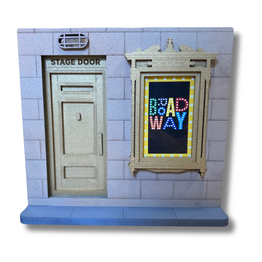 Stage Door Shelf Art