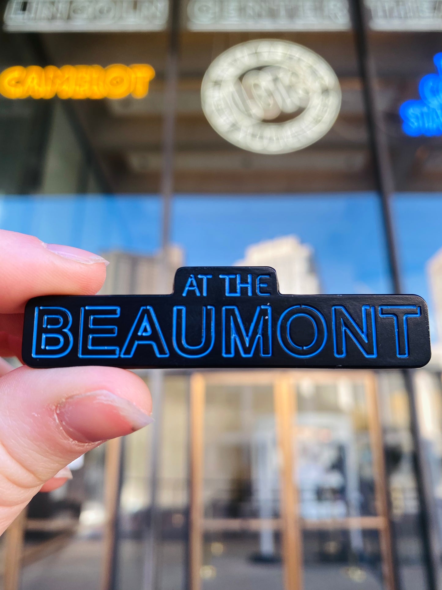 Vivian Beaumont Marquee Enamel Pin