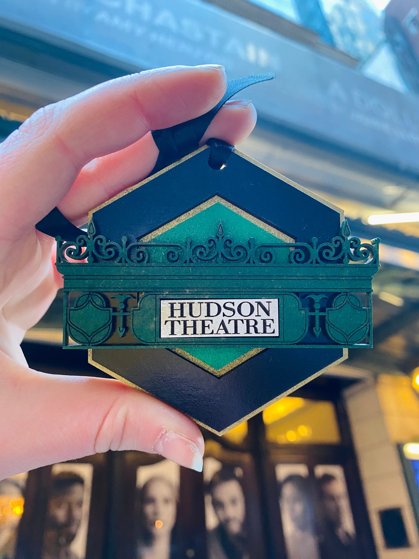 Hudson Theatre Marquee Ornament (2020 Collection)