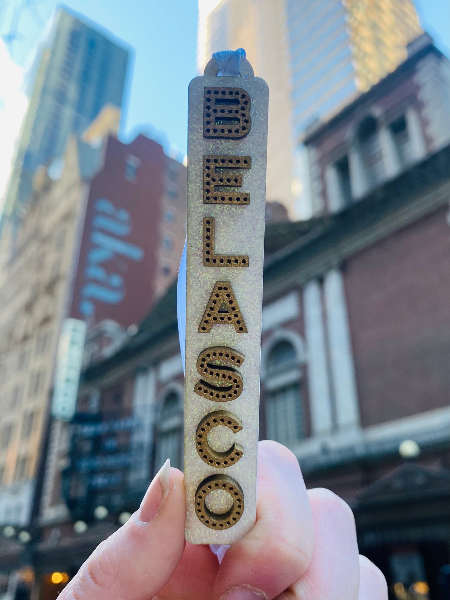 Belasco Theatre Marquee Ornament (2020 Collection)