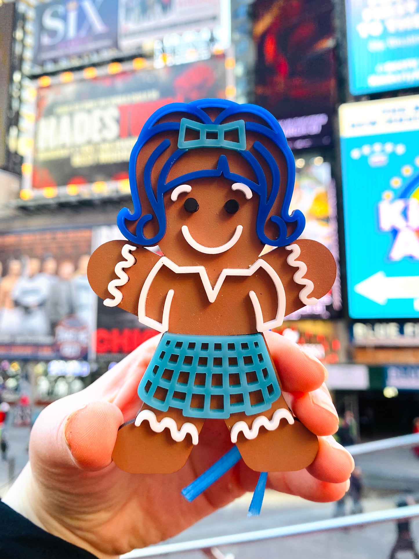 Gingerbread 60s Baltimore Teen Ornament (2021 Collection)