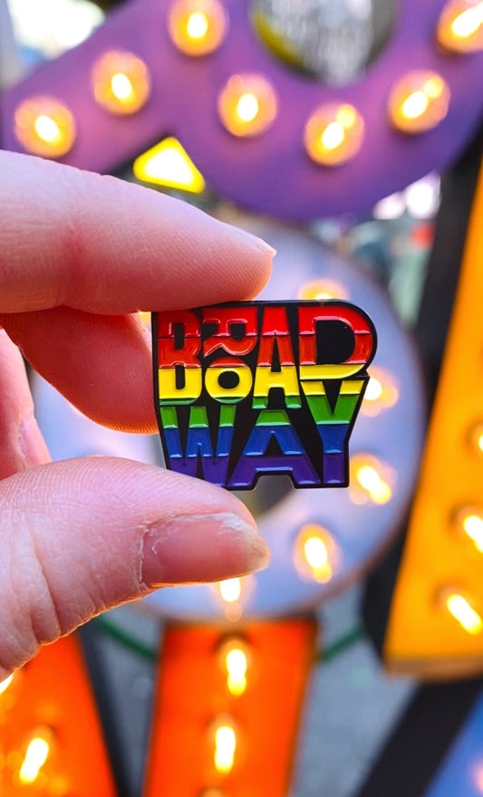 Broadway Pride Enamel Pin