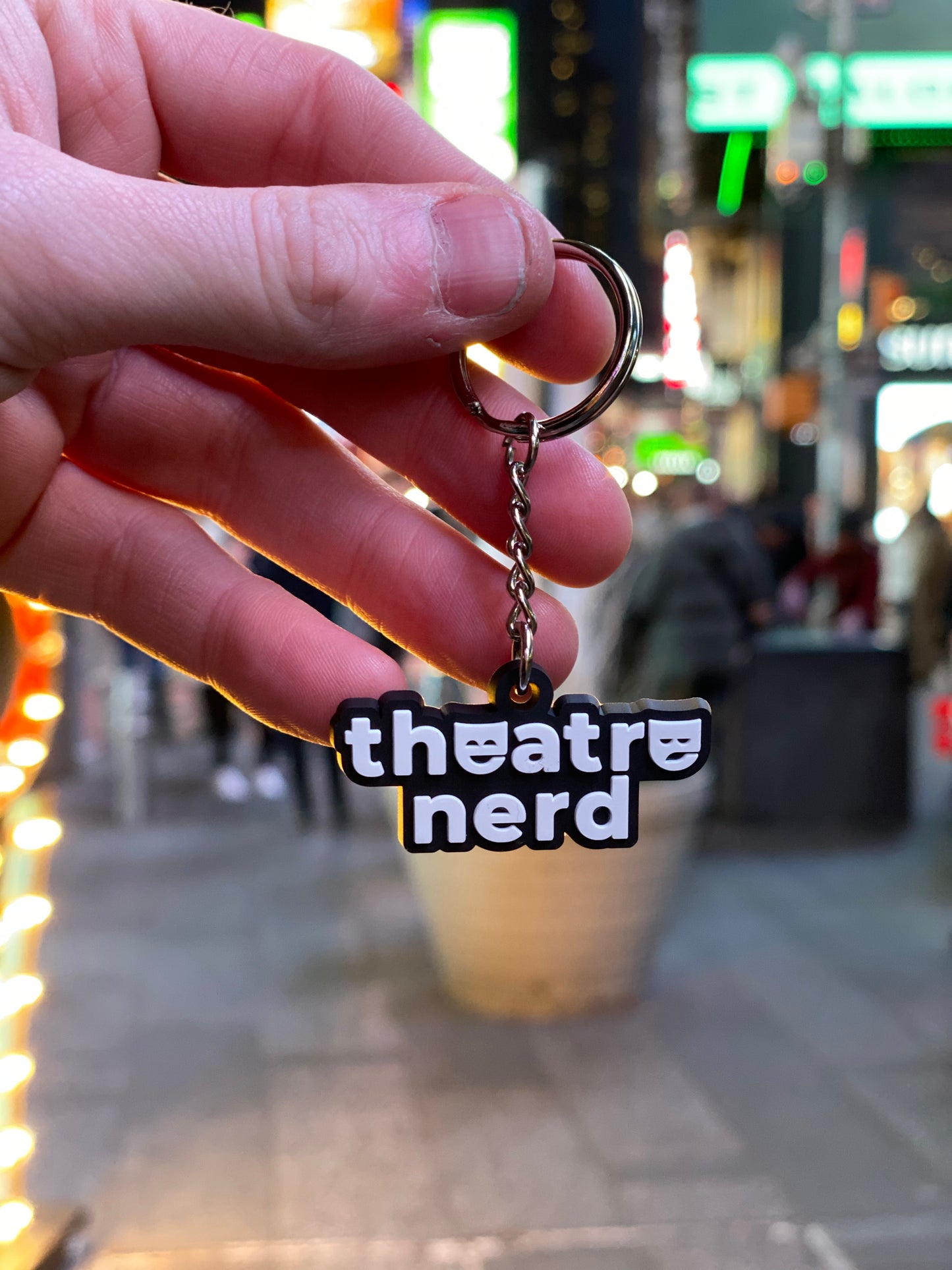 Theatre Nerd Keychain