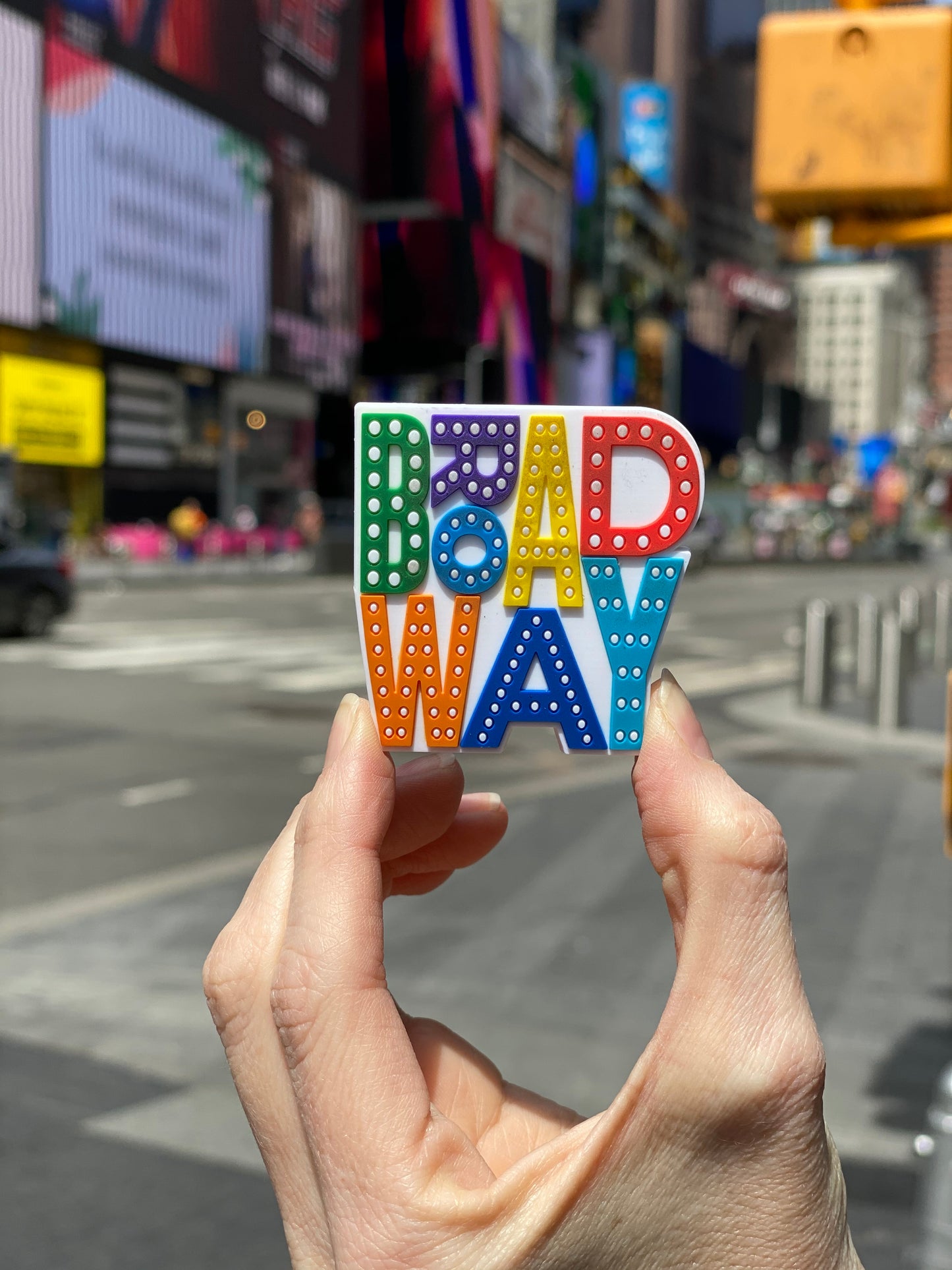Broadway Rubber Magnet