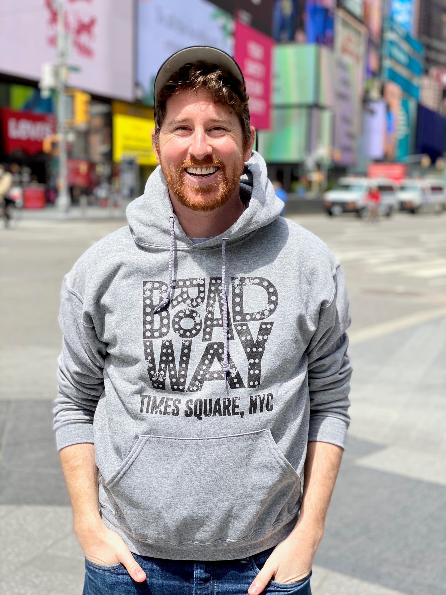 Broadway Distressed Hoodie