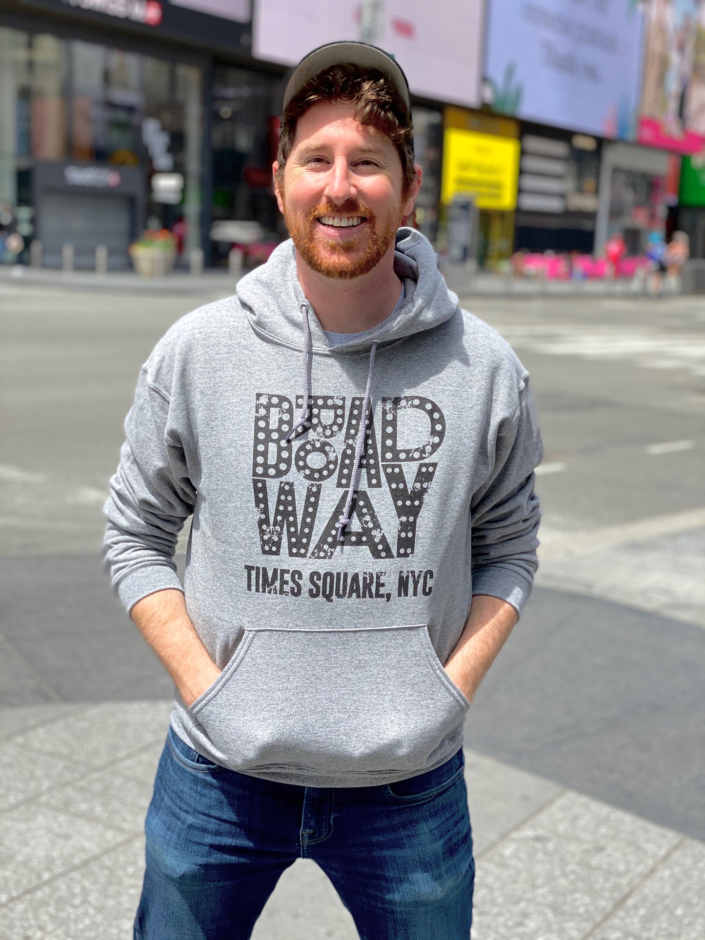 Broadway Distressed Hoodie