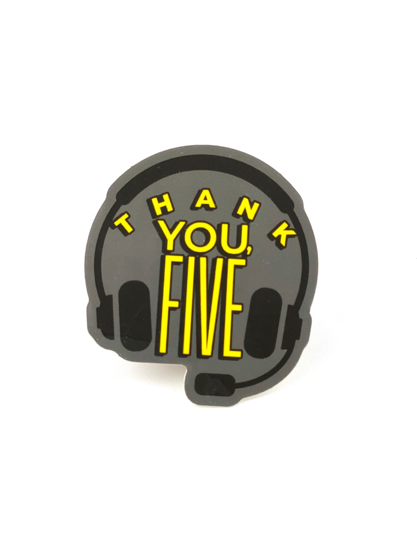 Thank You, Five Sticker