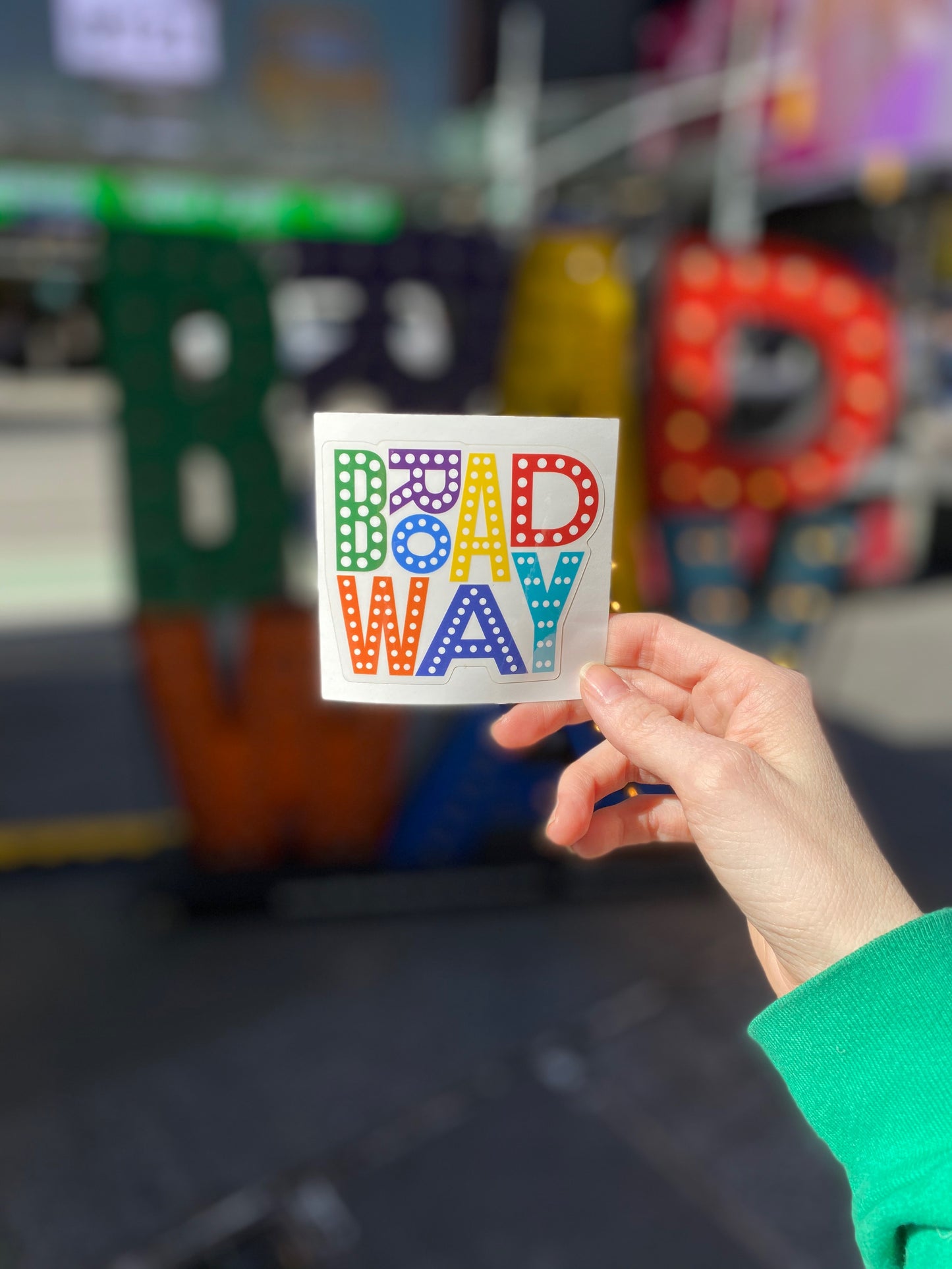 Broadway Sticker