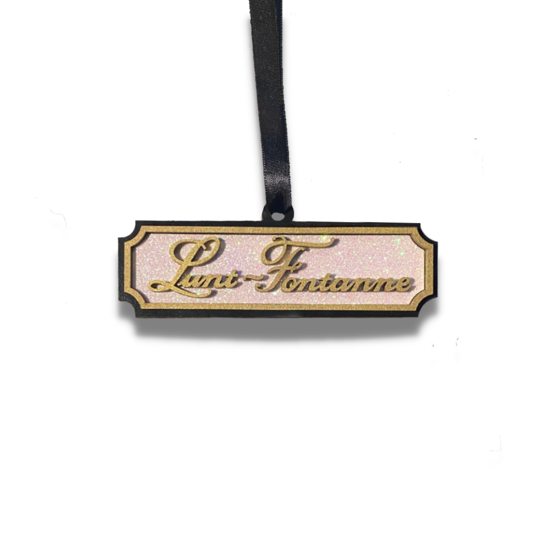 Lunt-Fontanne Marquee Ornament (2022 Collection)