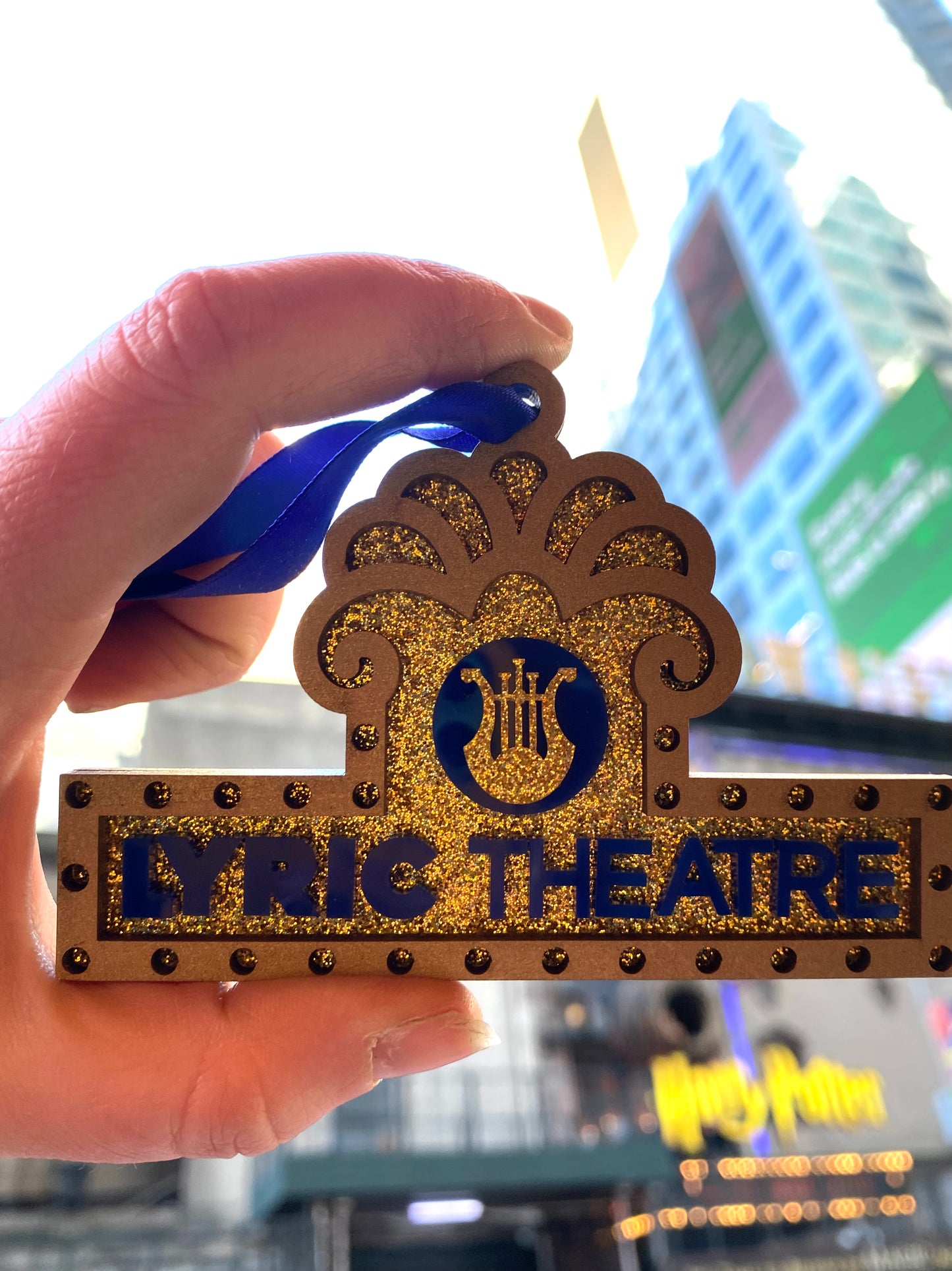 Lyric Theatre Marquee Ornament (2020 Collection)