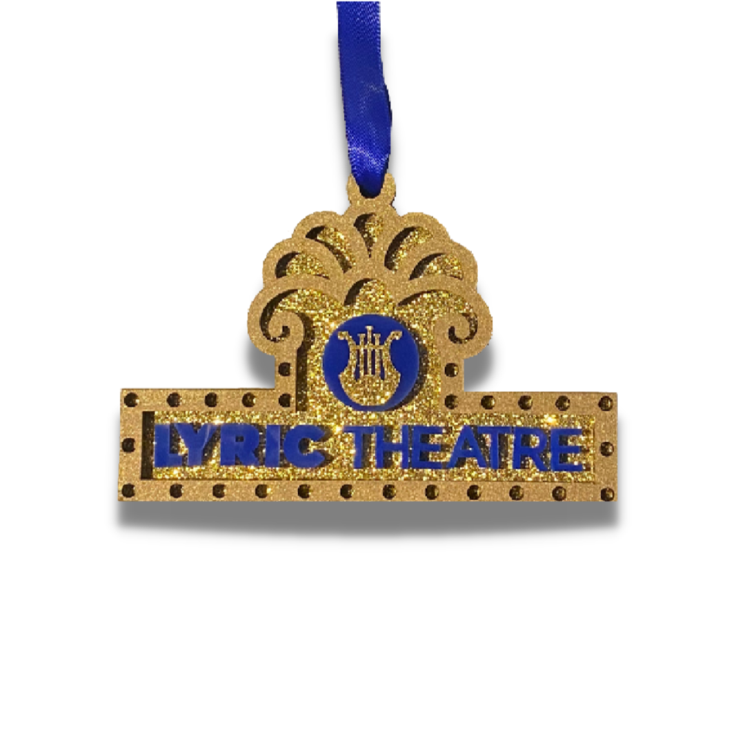 Lyric Theatre Marquee Ornament (2020 Collection)