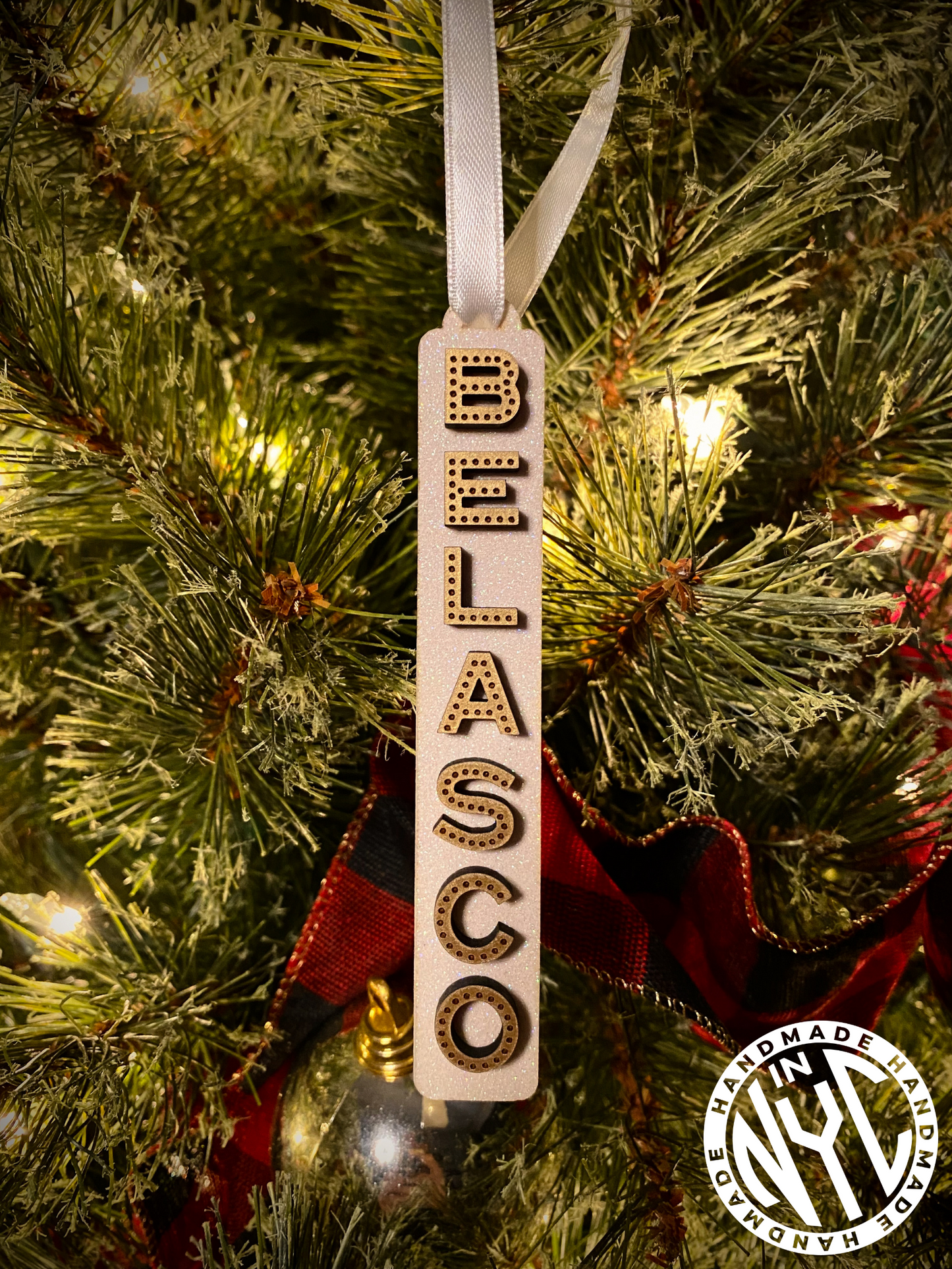 Belasco Theatre Marquee Ornament (2020 Collection)