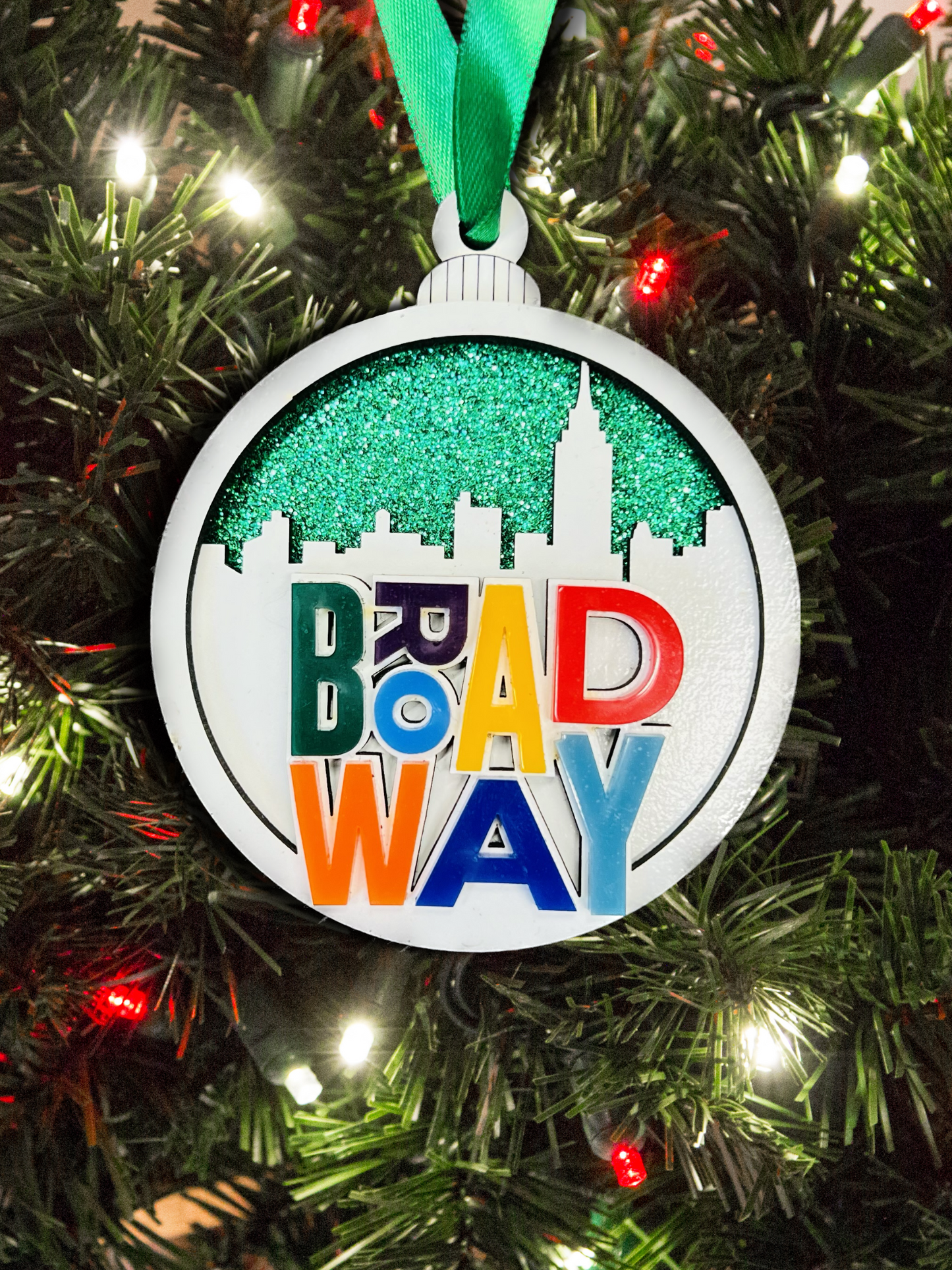 Skyline Broadway Ornament