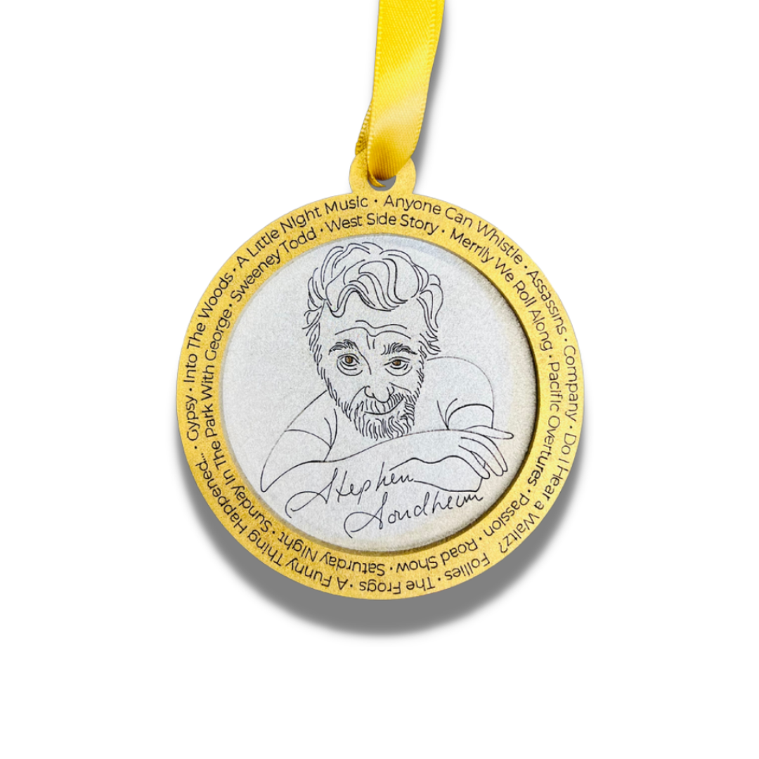 Stephen Sondheim "Dim The Lights" Collection Ornament (2022 Collection)