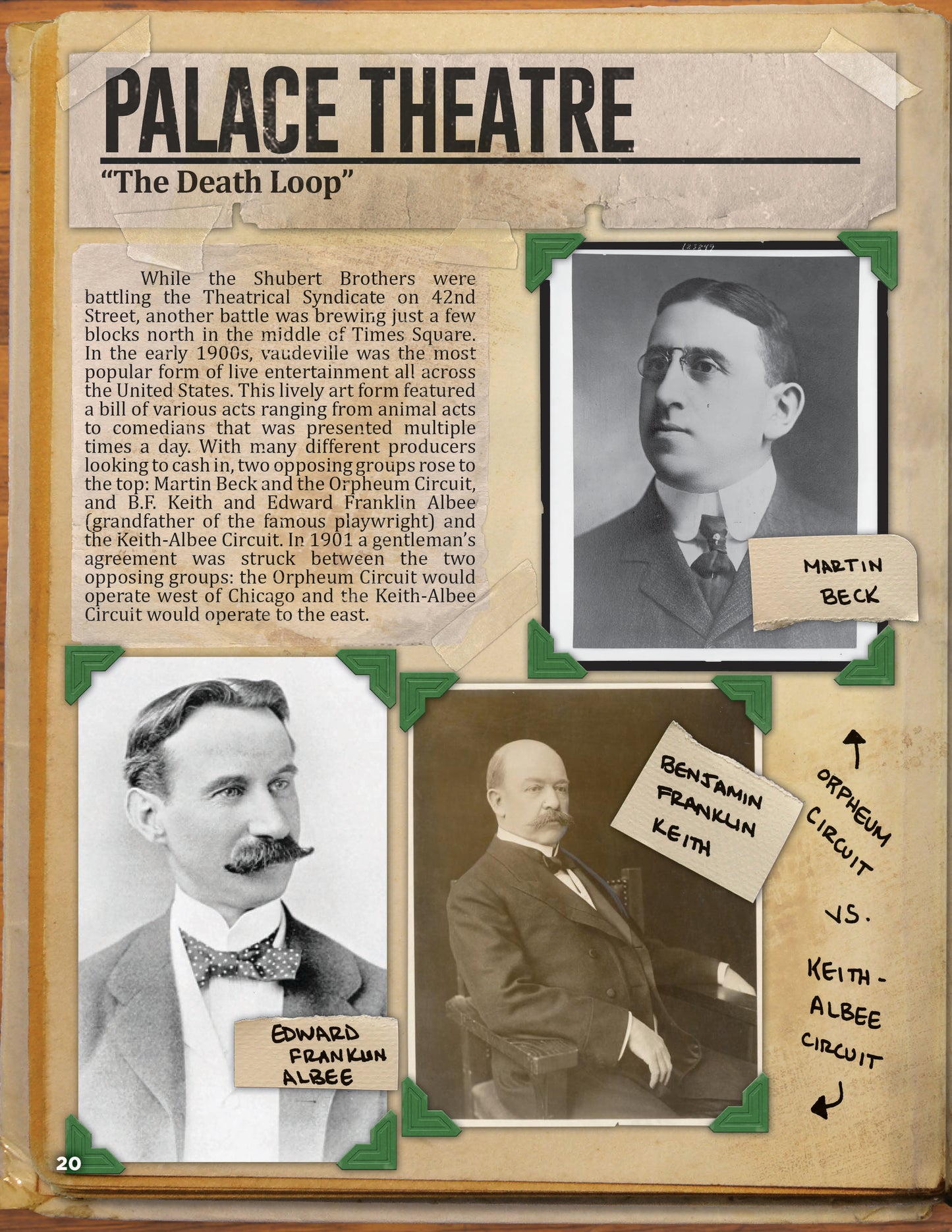 Ghostlight Tour Souvenir Book