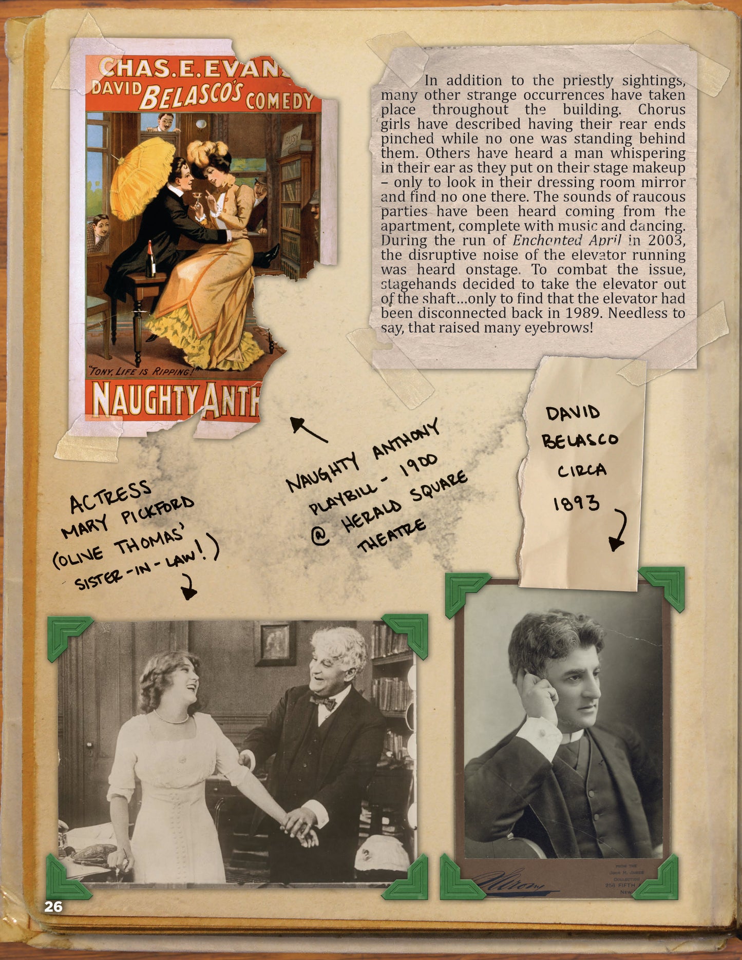Ghostlight Tour Souvenir Book