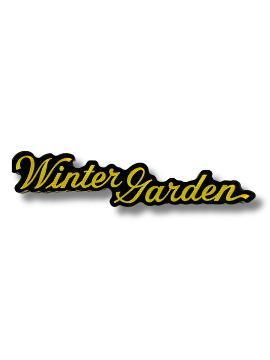 Winter Garden Marquee Acrylic Magnet